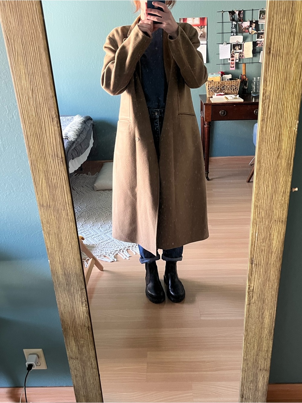 Front Row Shop wool coat M